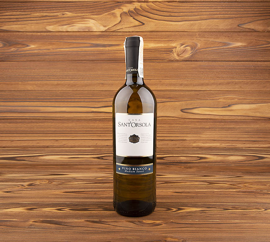 Вино Bianco белое п/сладкое 11.5%, 0,75 л
