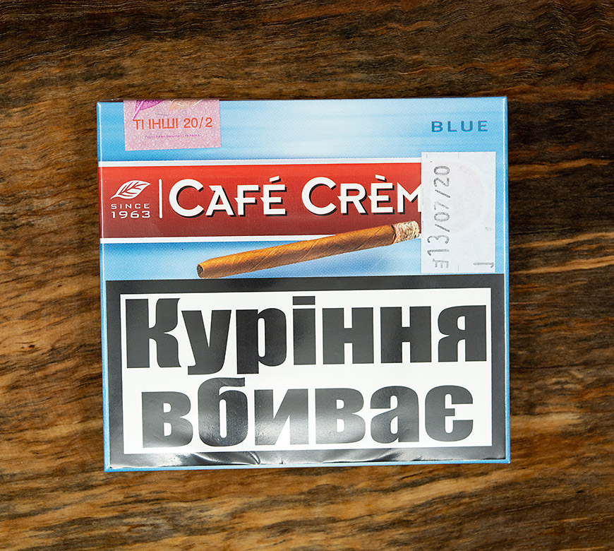 Сигарили Café Crème Blue