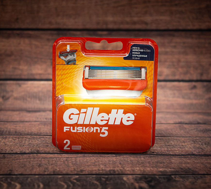 Картридж Gillette Fusion, 2 шт