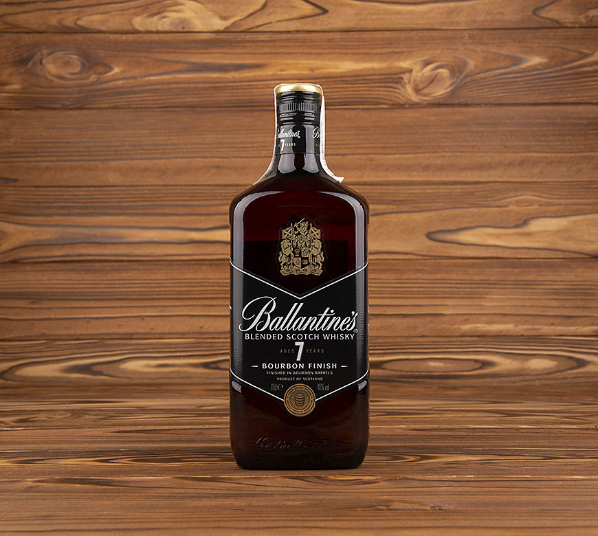 Віскі Ballantine's Bourbon Finish купаж, 40% 0,7 л