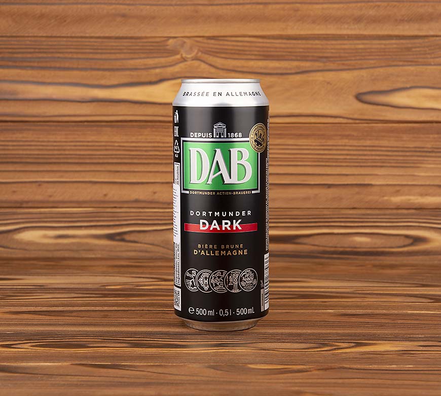 Пиво DAB темне 4.9%, 0,5 л