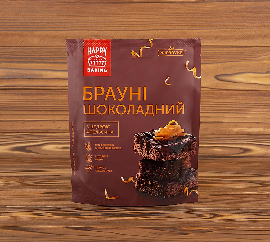 Суміш для випікання Брауні шоколадний, 300 г