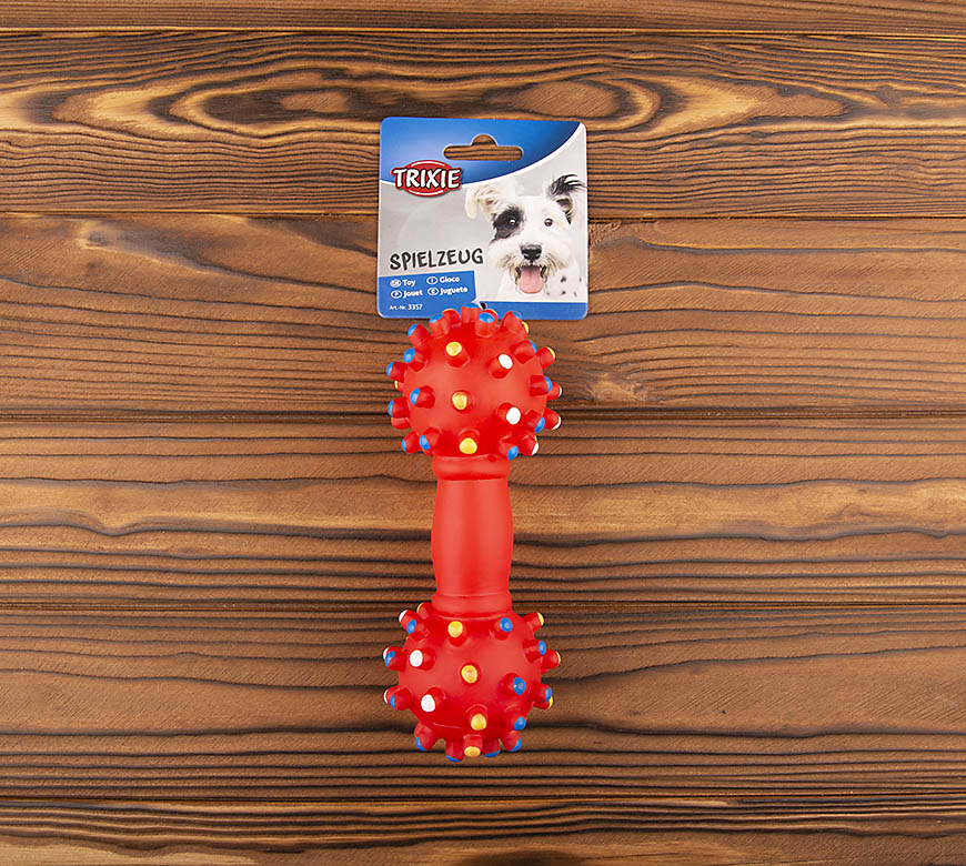 Іграшка "Гантель" для собак, 15 см, 1 шт