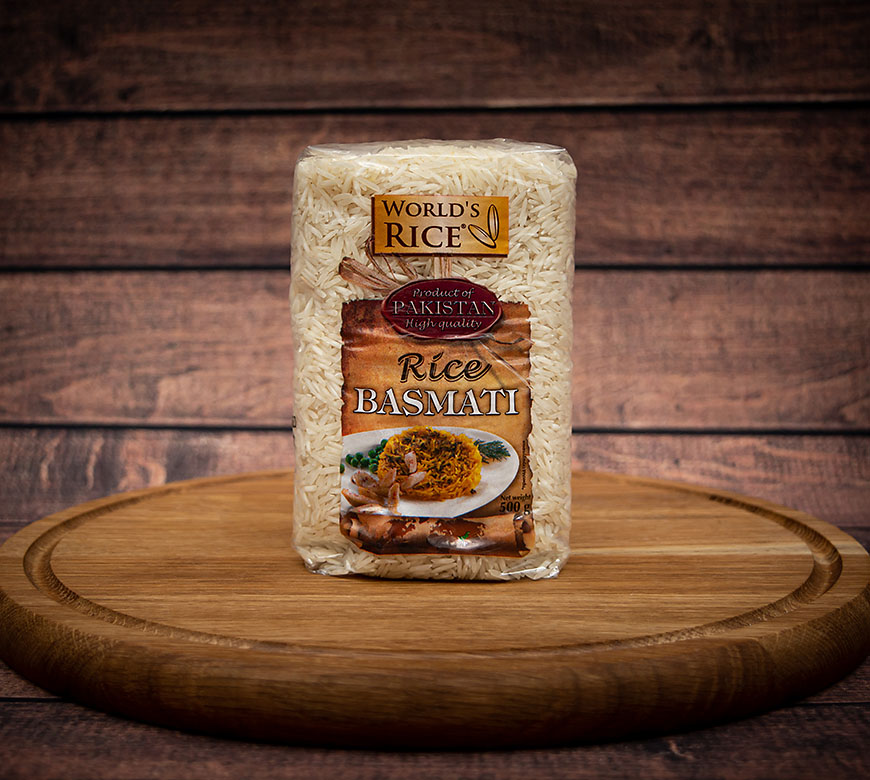 Рис басматі World's Rice, 500 г