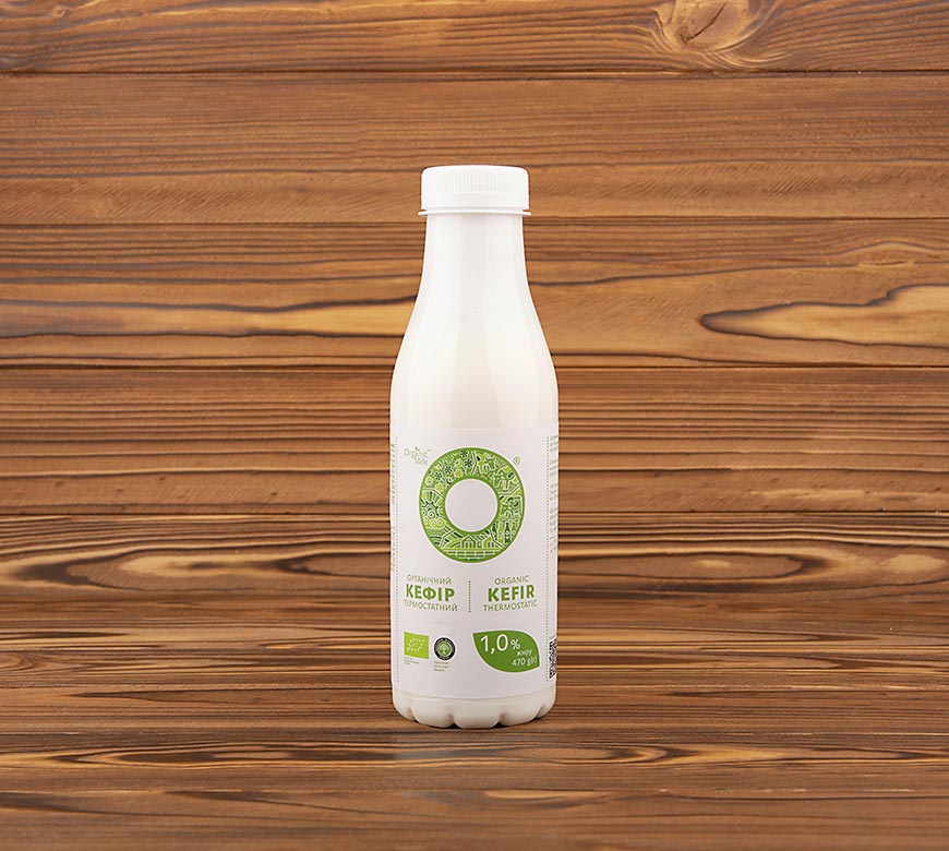 Кефір термостатний 1% Organic Milk, 470 г
