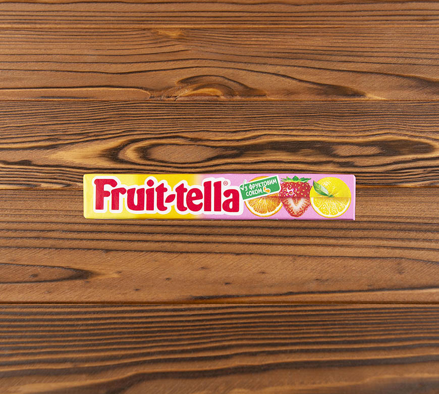 Цукерка Fruit-tella Асорті, 41 г