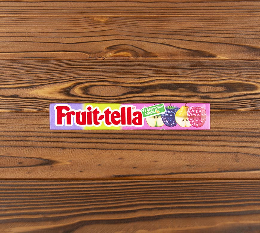 Цукерка Fruit-tella Садові фрукти, 41 г