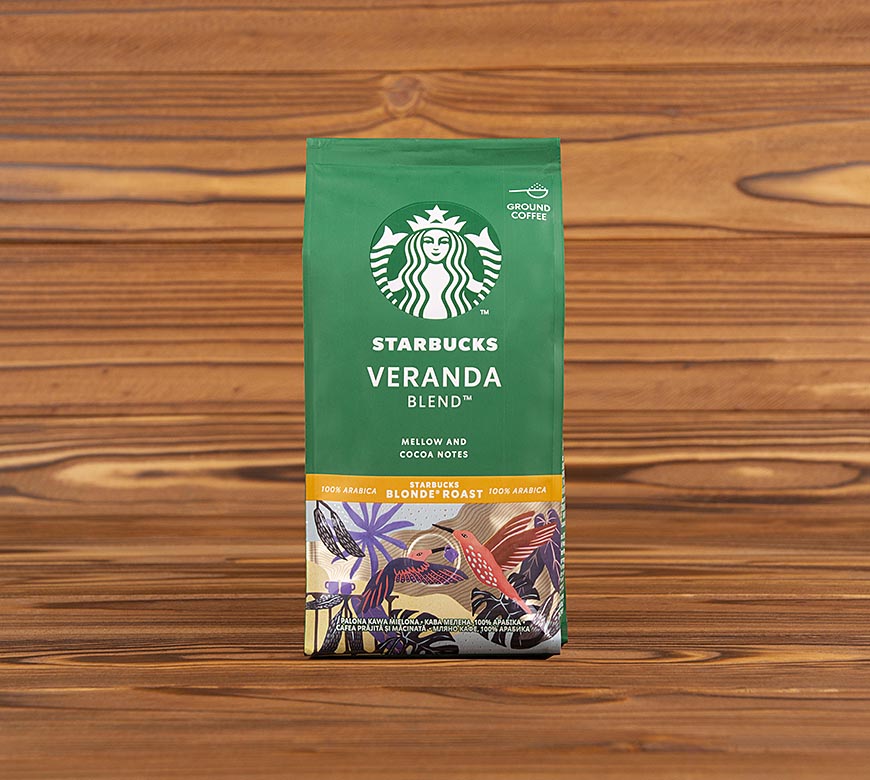 Кава меленa Veranda Blend Starbucks, 200 г